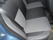 Renault Logan I 2008-2013 ¡Nuevo! Fundas de asiento de coche de piel ecológica Brothers Premium foto 3