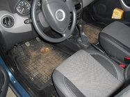 Renault Logan I 2008-2013 ¡Nuevo! Fundas de asiento de coche de piel ecológica Brothers Premium foto 4