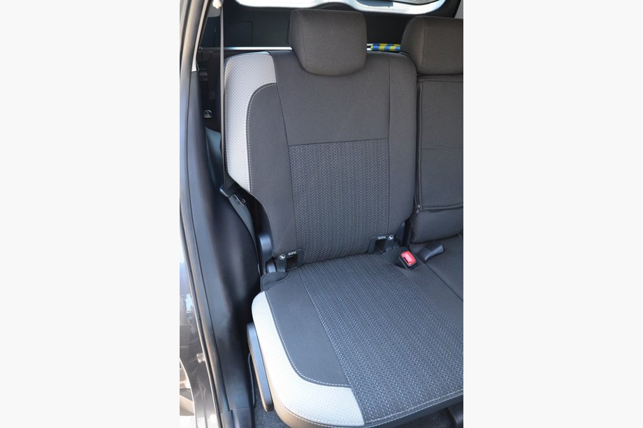 Toyota Rav 4 2013-2018 Fundas de Asientos de Coche (Polipiel↗Tela, Premium) Foto 4