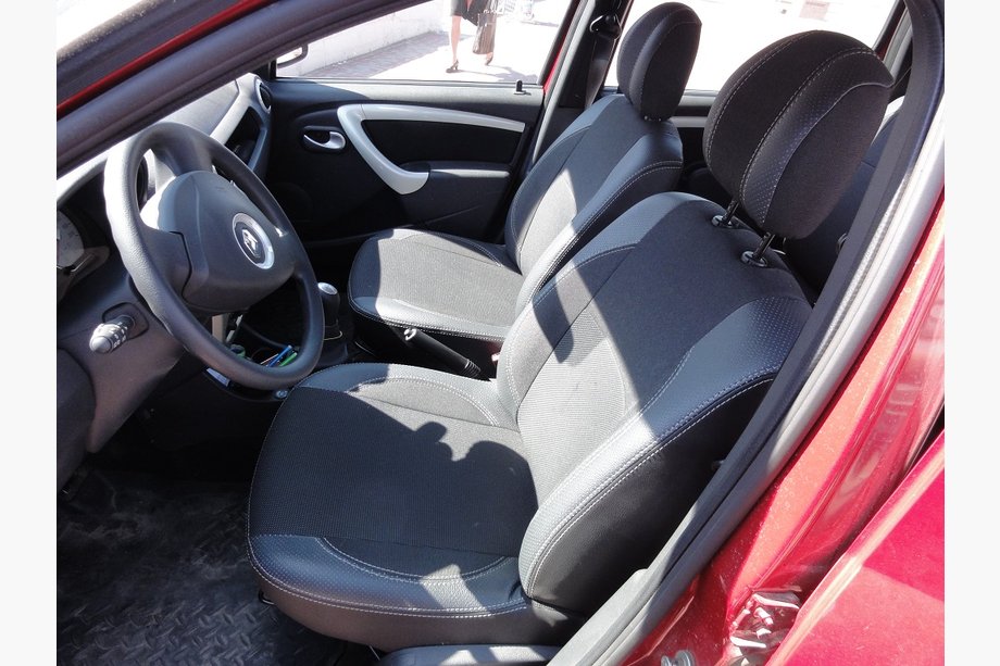 Lada Largus 2012- Fundas de Asientos Coche Cuero Ecológico↗Tela Image