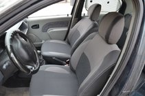 Renault Logan I 2005-2008 ¡Nuevo! Fundas de asiento de coche de piel ecológica Brothers Premium foto 1
