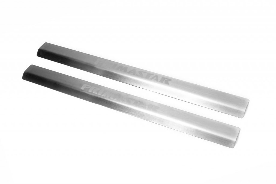 Nissan Primastar 2002-2014 Placas de umbral Laser-Style (2 uds, acero) Foto 1