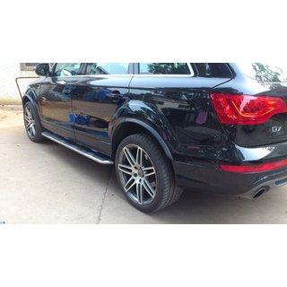 Estribos Laterales OEM (2 uds., Aluminio) Audi Q7 2005-2015 foto 2