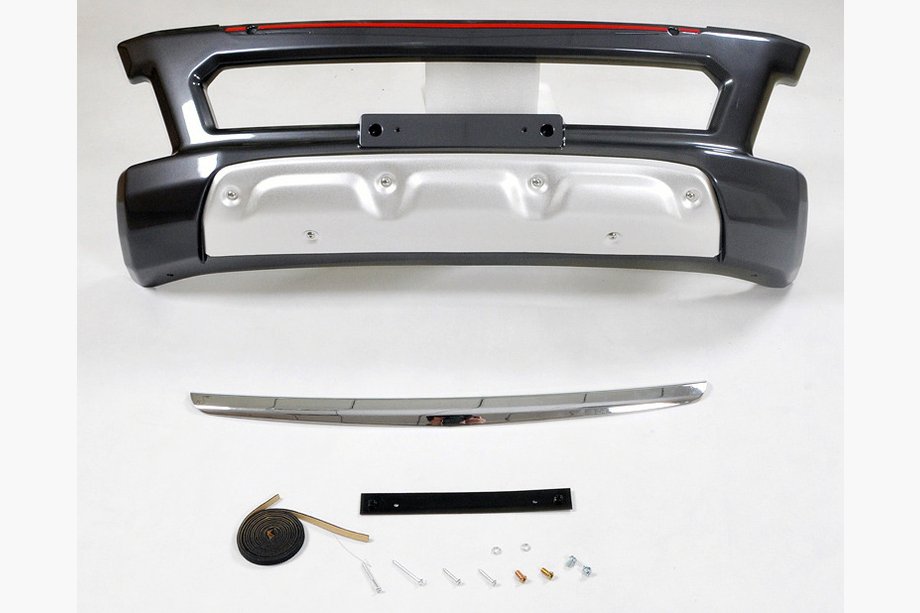 Isuzu D-Max 2011-2019 Splitter delantero V2 (2015↗) Image