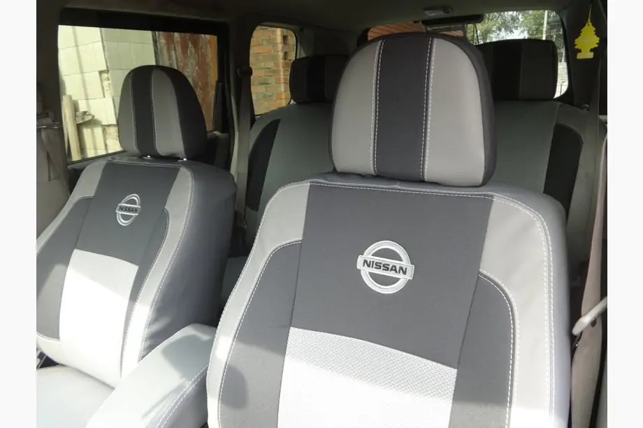 Nissan X-trail T30 2002-2007 Fundas de Asientos de Coche (Polipiel↗Tela, Premium) Foto 1