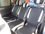 Toyota Avensis 2009-2018 Fundas de Asientos de Coche (Polipiel↗Tela, Premium) foto 1