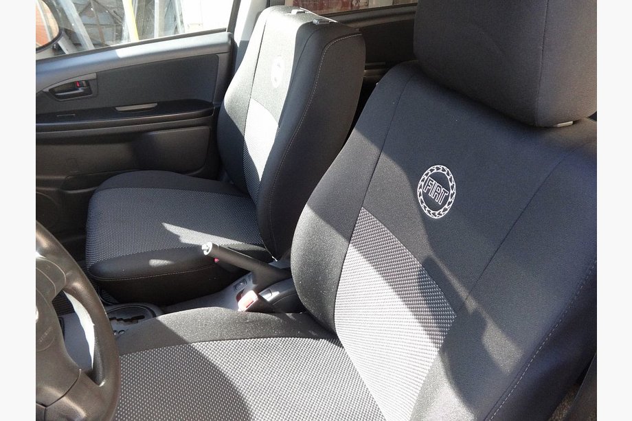 Fiat Sedici 2006-2014 Fundas de Asientos de Coche (Tela, Classik) Image