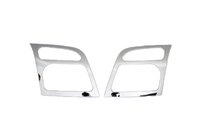 Ford Connect 2010-2013 Embellecedores de Faros Delanteros OmsaLine (2 uds, ABS Cromo) foto 1