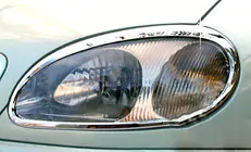 Daewoo Lanos 1998-2017 Cubiertas de faros (2 uds., Plástico) foto 1