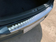 Volkswagen Golf 5 2003-2009 Protector de Parachoques Trasero OmsaLine Acero Inoxidable Hatchback, mate foto 2