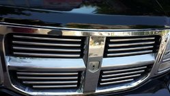 Dodge Nitro 2006-2011 Molduras cromadas para parrilla (acero inoxidable) foto 2