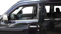 Dodge Nitro 2006-2011 Moldura de Ventana Acero Inoxidable foto 1