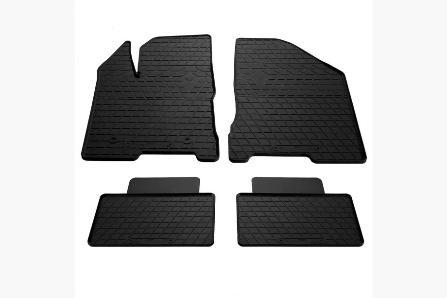 Lada Vesta 2015- Alfombrillas de goma (4 uds, Stingray Premium) Image