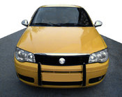 Fiat Albea 2002-2012 Moldura de capó acero inoxidable foto 1