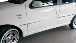 Fiat Palio 1996-2011 Molduras de Puerta Acero Inoxidable (6 uds) foto 1