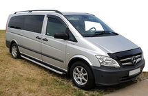 Mercedes Vito W639 2004-2014 Estribos laterales Fullmond (2 uds., aluminio) Larga (ExtraLong) foto 1