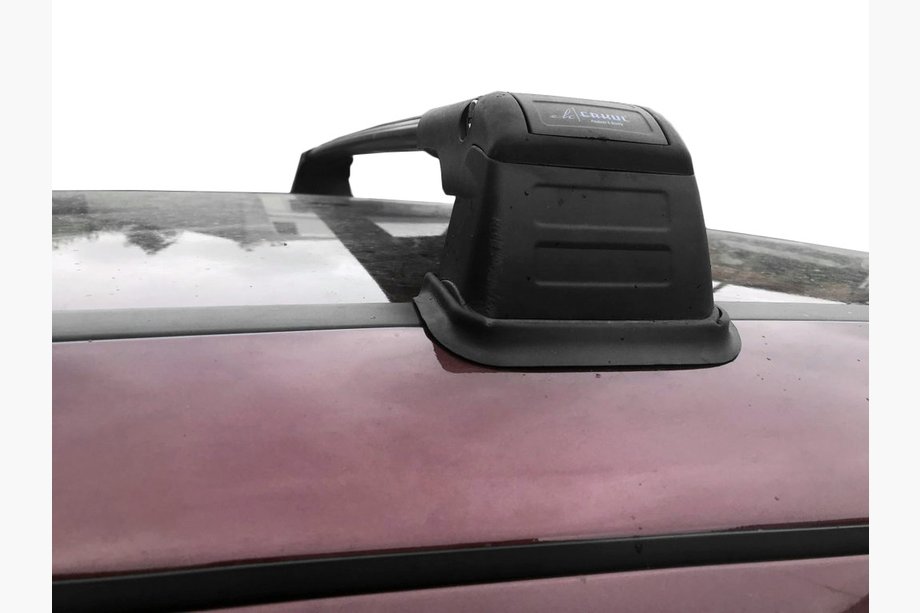 Mercedes B-class W245 2005-2011 Barras de techo para puntos de anclaje originales (2 uds, con llave) Foto 1
