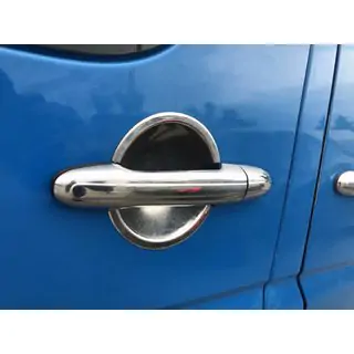 Cubiertas de acero inoxidable para manijas (4 uds) Mercedes Sprinter W906 2006–2018 foto 1