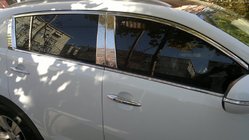 Ford Focus II 2008-2011 Molduras de Acero Inoxidable para Pilares de Puerta foto 1