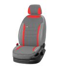 Renault Premium 2006-2013 Fundas de Asientos Coche Piel Sintética+Tela Eco Classic 2020 (Delanteros) foto 4