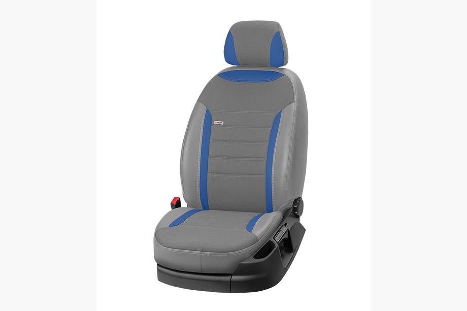 Ford Custom 2013-2022 Fundas de Asientos Coche Piel Sintética+Tela Eco Classic 2020 (8 o 9 Plazas) Foto 6