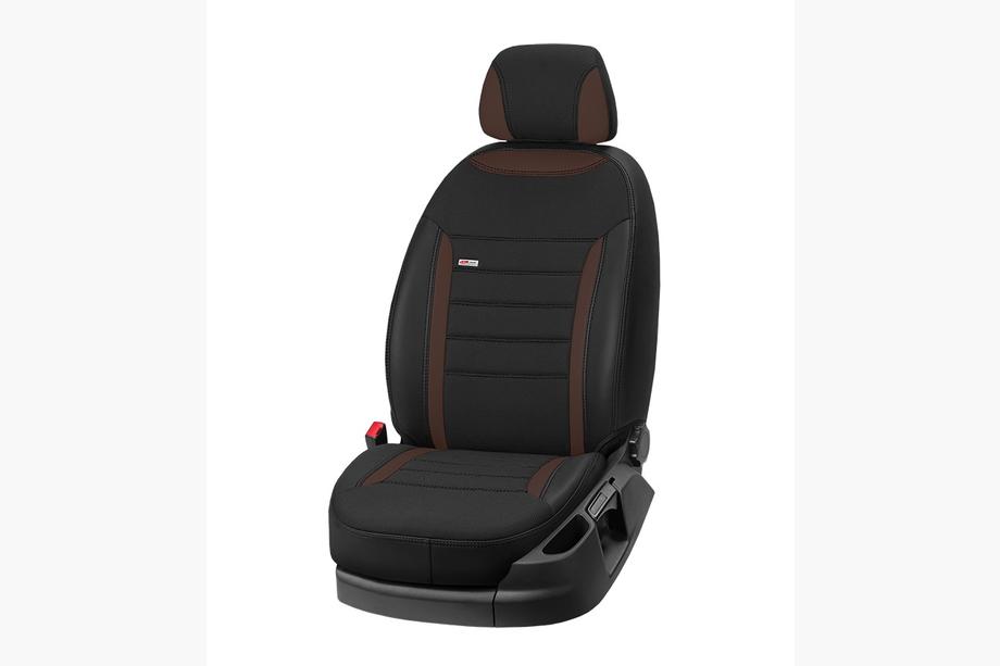 Ford Custom 2013-2022 Fundas de Asientos Coche Piel Sintética+Tela Eco Classic 2020 (8 o 9 Plazas) Foto 7