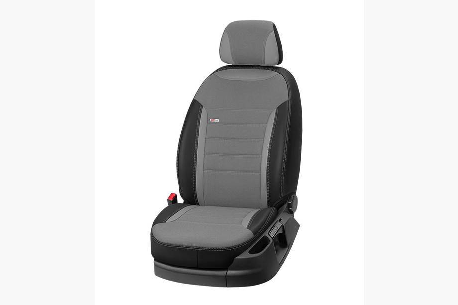 Ford Custom 2013-2022 Fundas de Asientos Coche Piel Sintética+Tela Eco Classic 2020 (8 o 9 Plazas) Foto 9