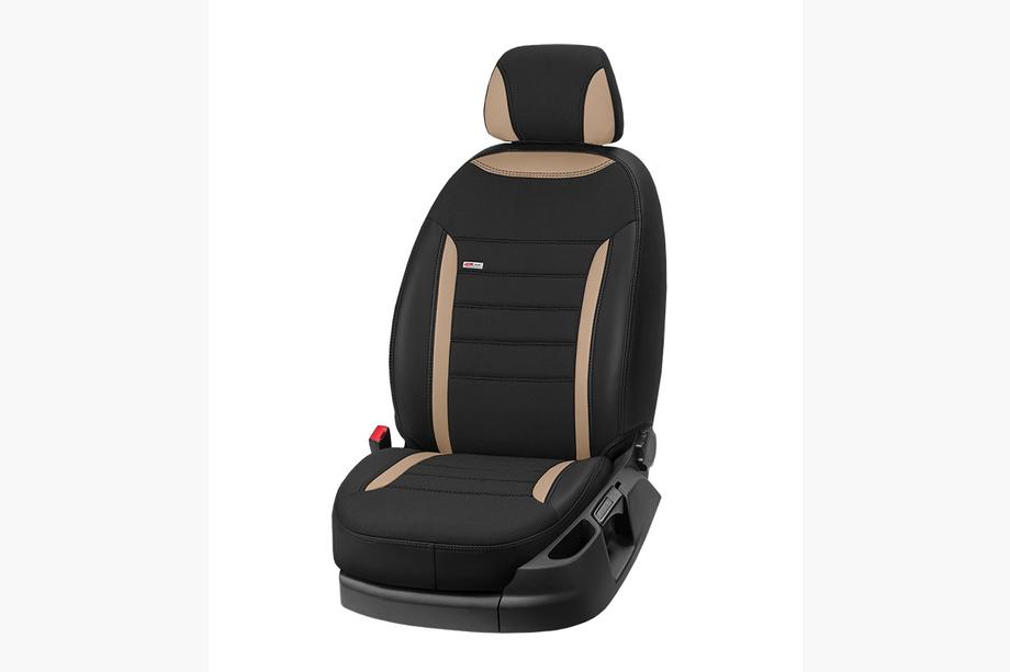 Ford Custom 2013-2022 Fundas de Asientos Coche Piel Sintética+Tela Eco Classic 2020 (8 o 9 Plazas) Foto 14