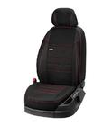 MAN TGX 2007-2020 Fundas de Asientos Coche Piel Sintetica+Tela+Alcantara Eco Laser Antara 2020 (Asientos Delanteros) foto 1