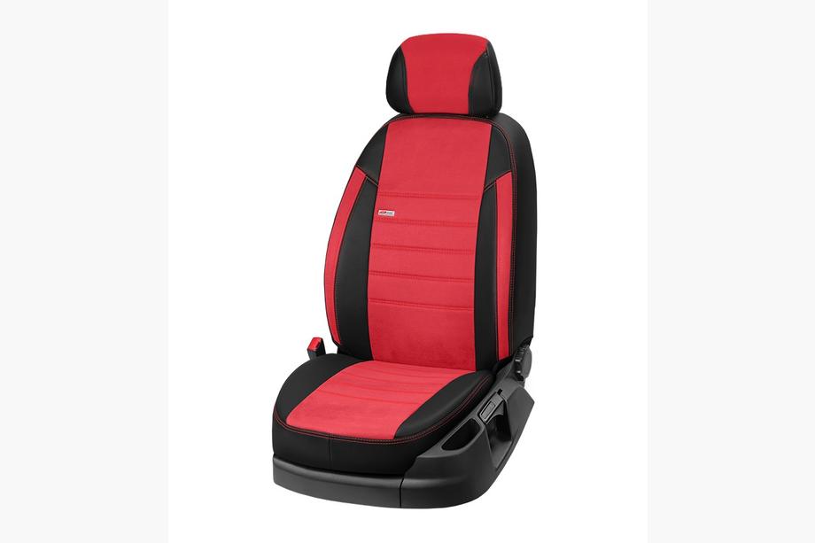 Opel Vivaro 2001–2015 Fundas de asientos coche polipiel+tejido+alcantara Eco Laser Antara 2020 (8 o 9 plazas) Foto 4