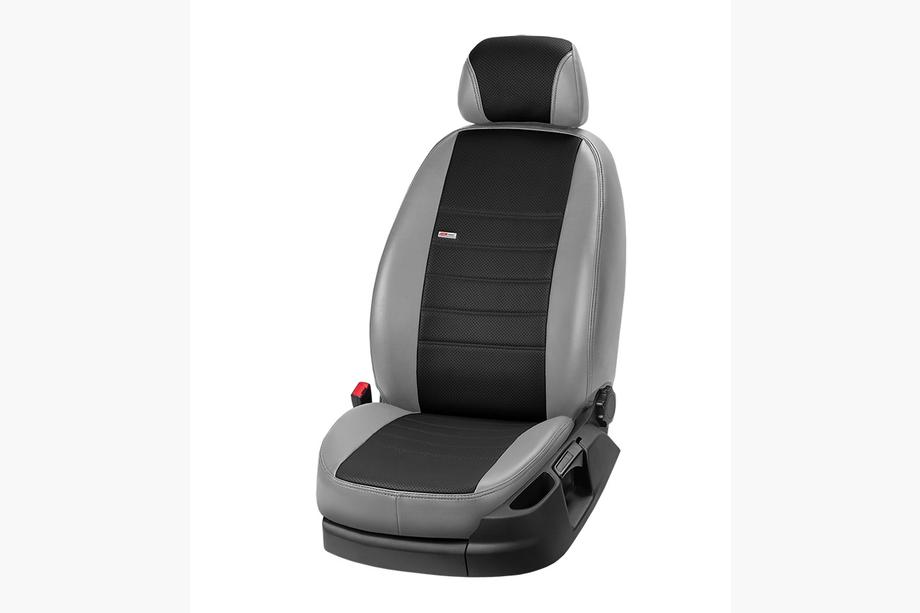 Geely CK-2 2008-2016 Fundas de asientos de coche en piel ecológica Eco Laser 2020 (Juego completo) Foto 9