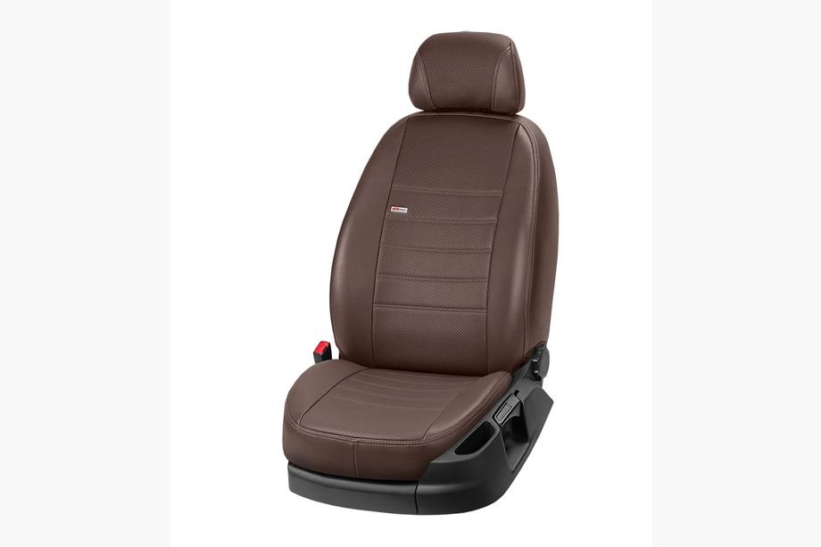 Geely CK-2 2008-2016 Fundas de asientos de coche en piel ecológica Eco Laser 2020 (Juego completo) Foto 11