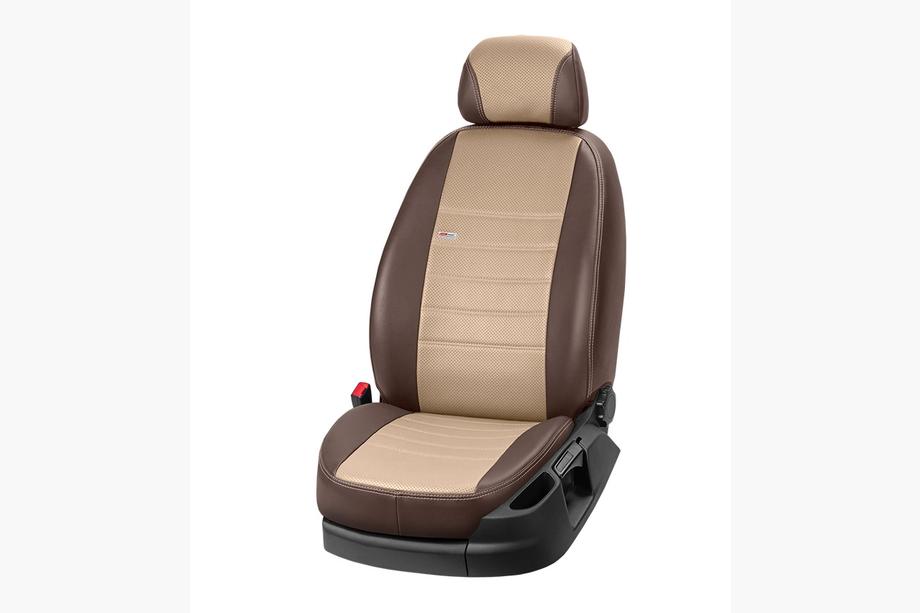 Geely CK-2 2008-2016 Fundas de asientos de coche en piel ecológica Eco Laser 2020 (Juego completo) Foto 12