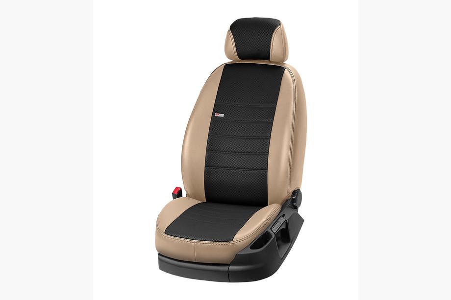 Geely CK-2 2008-2016 Fundas de asientos de coche en piel ecológica Eco Laser 2020 (Juego completo) Foto 13