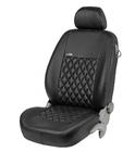 Iveco Eurotech 1992-2002 Fundas de asiento de coche en piel ecológica Eco Prestige (Delanteras) foto 1