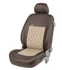 Iveco Eurotech 1992-2002 Fundas de asiento de coche en piel ecológica Eco Prestige (Delanteras) foto 13