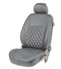 Iveco Eurotech 1992-2002 Fundas de asiento de coche en piel ecológica Eco Prestige (Delanteras) foto 3