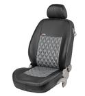 Iveco Eurotech 1992-2002 Fundas de asiento de coche en piel ecológica Eco Prestige (Delanteras) foto 6