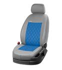 Citroen Jumpy/Dispatch 2017- Fundas de Asientos Coche Cuero Ecológico+Tela+Alcantara Eco Prestige Antara (8 o 9 Plazas) foto 7