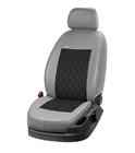 Citroen Jumpy/Dispatch 2017- Fundas de Asientos Coche Cuero Ecológico+Tela+Alcantara Eco Prestige Antara (8 o 9 Plazas) foto 8