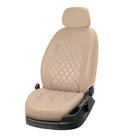 Citroen Jumpy/Dispatch 2017- Fundas de Asientos Coche Cuero Ecológico+Tela+Alcantara Eco Prestige Antara (8 o 9 Plazas) foto 15