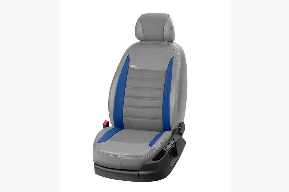 Hyundai Matrix 2001-2010 Fundas de Asientos Coche Cuero Sintetico+Tela+Alcantara Vip Elite 2020 (Juego Completo) Foto 9