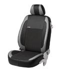 Jaguar E-Pace 2017-2024 Fundas de Asientos Coche Piel Sintetica+Tela+Alcantara VIP Elite (Juego Completo) foto 7