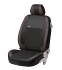 Jaguar E-Pace 2017-2024 Fundas de Asientos Coche Piel Sintetica+Tela+Alcantara VIP Elite (Juego Completo) foto 12