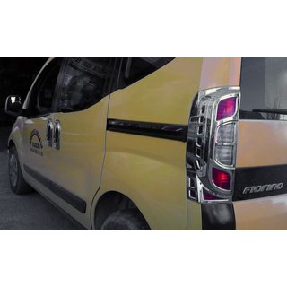 Cubiertas cromadas para luces traseras con curva (2 uds, plastico) Citroen Nemo 2007-2017 foto 1