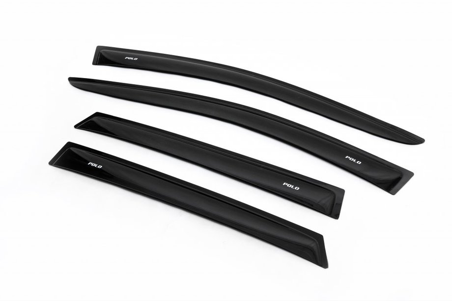 Volkswagen Polo 2010-2017 Deflectores de Ventana HB (4 uds, ANV) Image