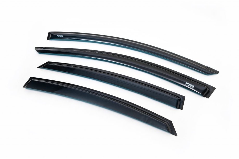 Hyundai Accent 2011-2017 Deflectores de Ventana SD (4 uds, Niken) Image