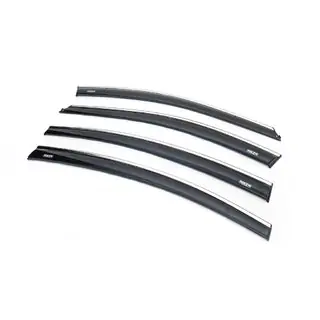 Deflectores de Ventana con Moldura Cromada SD (4 uds, Niken)