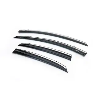 Deflectores de Ventana con Moldura Cromada HB (4 uds, Niken)