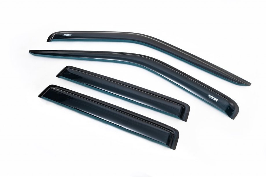 Nissan NP300 1999-2015 Deflectores de Ventana (4 uds, Niken) Image